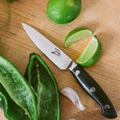 Executive-Plus Serie 4,25` Schälmesser 61 HRC Edelstahl Schwarz -Küchenprofi Verkaufsgeschäft 0a3b7648 53e4 473d 9f7d f0b058062f6c