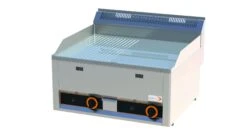 Cookmax Gas-Grillplatte 1/2 Glatt 1/2 Gerillt 2 Heizzonen 660 X 600 X 220 Mm -Küchenprofi Verkaufsgeschäft 2b18b006 ffbd 45d5 a42f 1609159a2381