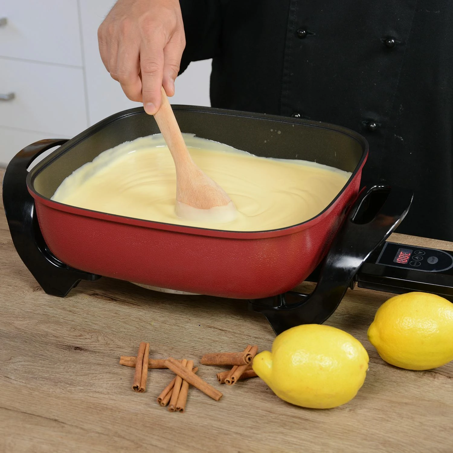 Digital Cooker Elektrischer Kochtopf - Mulipfanne 30x30cm, 5,5 Liter 7 Digital Cooker Elektrischer Kochtopf - Mulipfanne 30x30cm, 5,5 Liter – Bild 7