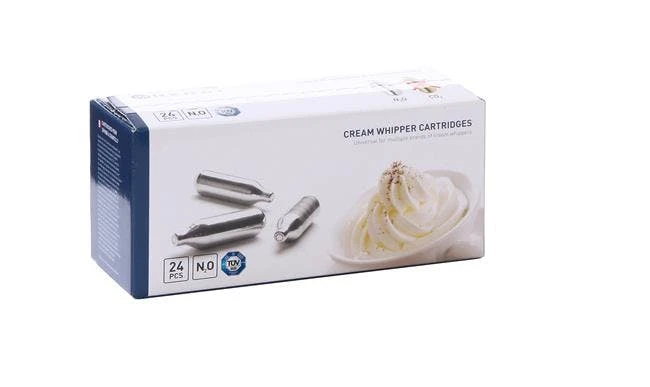 Siphon Für Schlagsahne In Schwarz Von CHEFGASTRO 5 Siphon Für Schlagsahne In Schwarz Von CHEFGASTRO – Bild 5