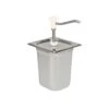 Schneider® Dosierspender GN-Behälter Einfach (weiss) Inhalt 3 Liter - 178x166x323mm