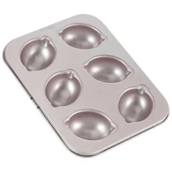 CHEFMADE | 6er Muffinblech | 267x181x32mm | Champagnergold | Antihaft- & Silikonbeschichtet | Muffinform | Cupcakeblech | Minikuchenform | Cup-Cakes -Küchenprofi Verkaufsgeschäft 784097fa c644 45b4 a30e 4dad67c0e5d0