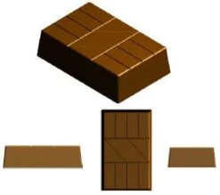 Schokoladenform Tafel 120 G -Küchenprofi Verkaufsgeschäft 8239808e 49d1 48aa b91e 7fdcbb4c70fb