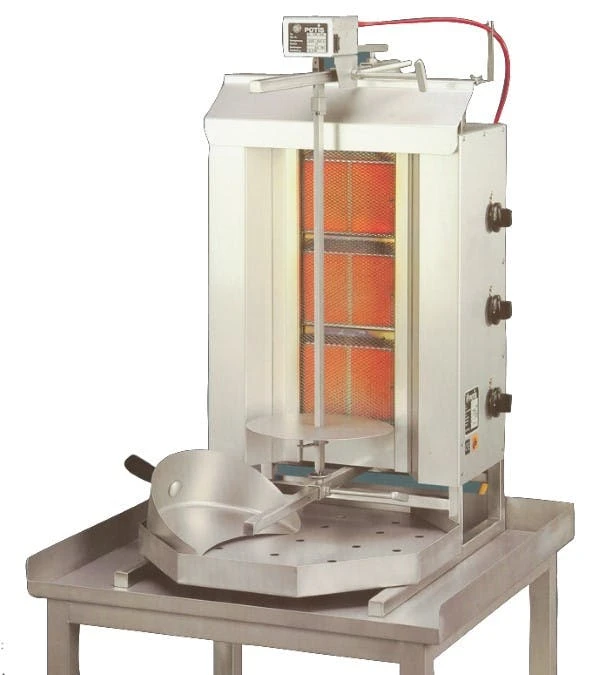 GD5E Gas Gyrosgerät Potis GD5 670x750x1310mm Komplett Thermik Dönergrill 4 GD5E Gas Gyrosgerät Potis GD5 670x750x1310mm Komplett Thermik Dönergrill – Bild 4