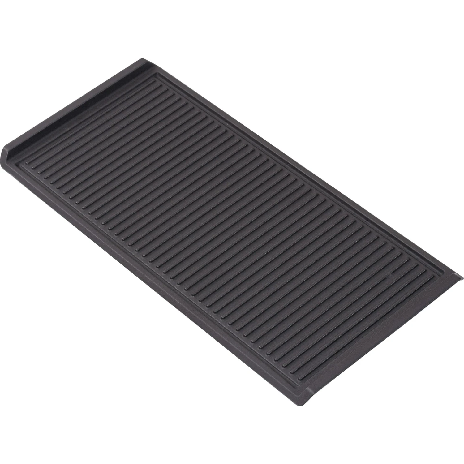 Simfer Gusseisen-Grillplatte | 47 X 23 Cm | Für 60 Cm Gaskochfelder, Kohlegrill, Elektrogrill | Gerippt | Topfträger-Klammern | Grillzubehör | Schwarz 1 Simfer Gusseisen-Grillplatte | 47 X 23 Cm | Für 60 Cm Gaskochfelder, Kohlegrill, Elektrogrill | Gerippt | Topfträger-Klammern | Grillzubehör | Schwarz