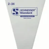 Schneider® Schneider - Spritzbeutel, 2-34cm - Standard "Standard" In Blau, Verschweißt