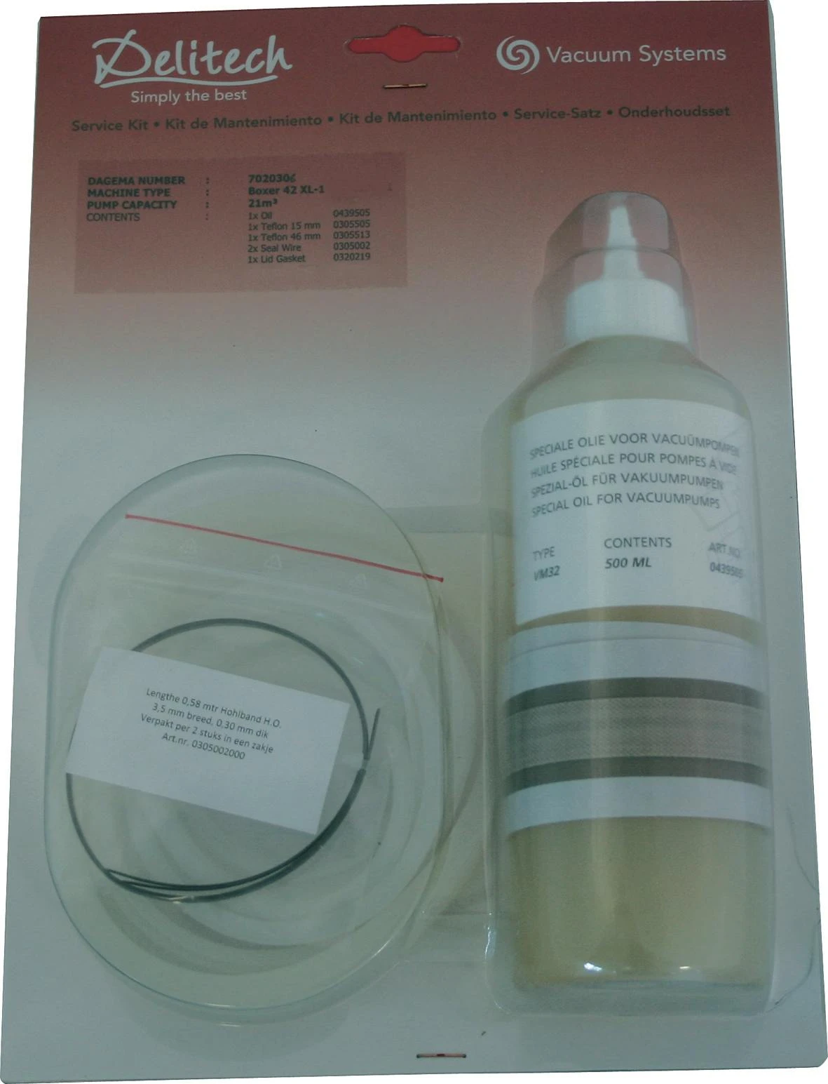 Henkelman Service-Satz Für Vakuummaschine Jumbo 42 XL Und 42 XXL Delitech 2 Henkelman Service-Satz Für Vakuummaschine Jumbo 42 XL Und 42 XXL Delitech – Bild 2