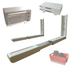 Wandhalterung Weiß Für Mikrowelle Küche Ofen Grill Halterung Regal Ablage Ausziehbar -Küchenprofi Verkaufsgeschäft da89d4ac 35b6 48ae ae36 4c3735a7df55